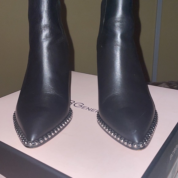 BCBGeneration ladies black leather boots - Picture 8 of 9